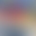 Colorful horizontal blur with red and yellow