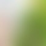 A blurred image with green and light colors blending together.
